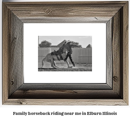 family horseback riding near me in Elburn, Illinois